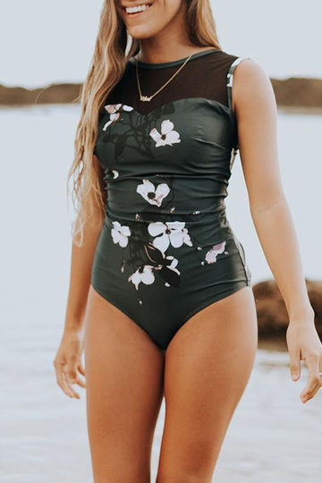 THE MARIA ONE PIECE ORCHID SWIM