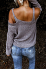 Dew Shoulder Juliette Sweater For Lady