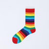 Rainbow Thigh Socks