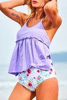 Romantic Day Halter Tankini Set