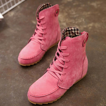 Martin Women's Boots Short Boots Low Barrel Flat Casual