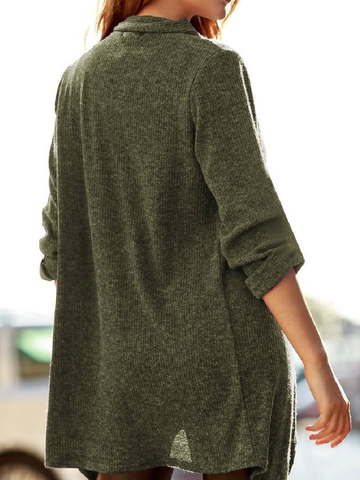 Knit Cardigan Long Sleeve Jacket