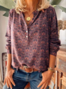 Floral Long Sleeve Casual Printed Shirt