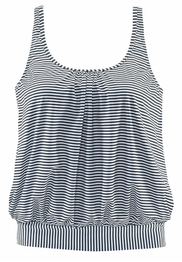 STRIPED LOOSE TANKINI SET