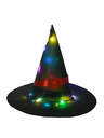 Halloween party glowing witch hat