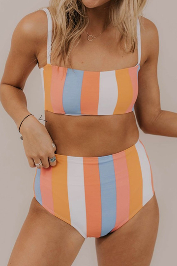 Tropical Tangerine Two Piece