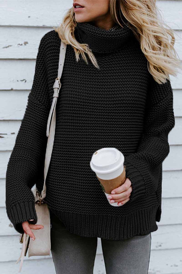 New Loose Style Turtleneck Sweater