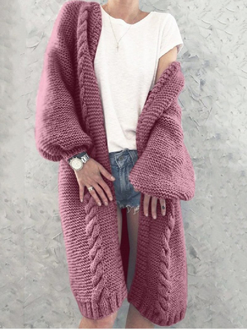 Autumn/Winter Loose Mid-length Cardigan