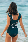 THE VICTORIA OFF SHOULDER ONE-PIECE SWIMSUIT
