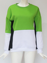 New Long Sleeve Fashion Candy Color Round Neck Sweater