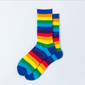 Rainbow Thigh Socks