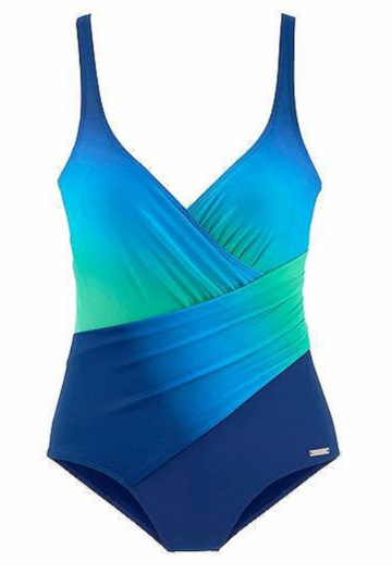 Tie-Dye Blue One-Piece