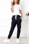 Ladies Casual Drawstring Sports Pants