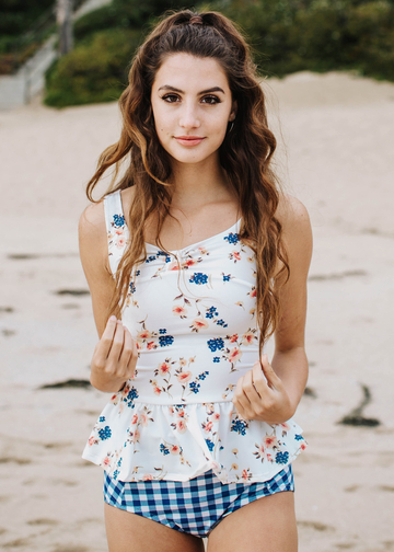 Celia In Garden Party Tankini Set