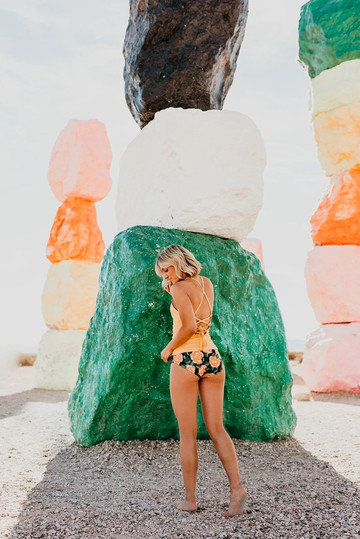 The Laced Up Tankini In Mango