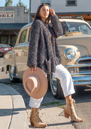 Starry Night Marled Cardigan