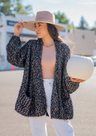 Starry Night Marled Cardigan