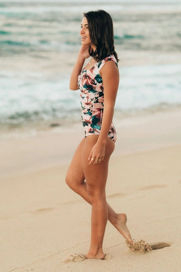 The Bronte Off Shoulder One-Piece Swimsuit