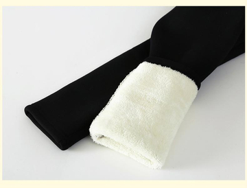 Women Warm Pants Winter Skinny Thick Velvet Wool Fleece