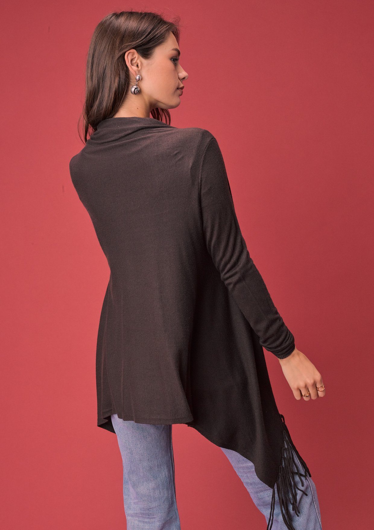 Carys Fringed Sweater