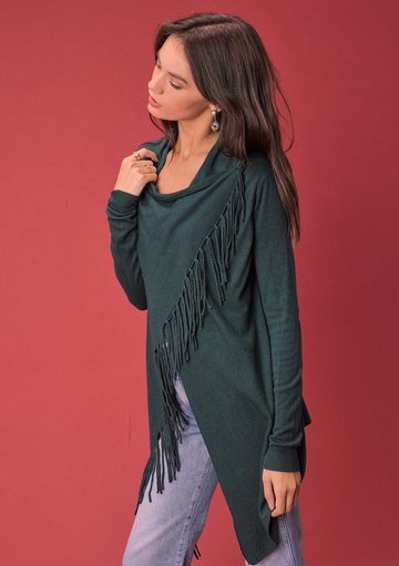 Carys Fringed Sweater