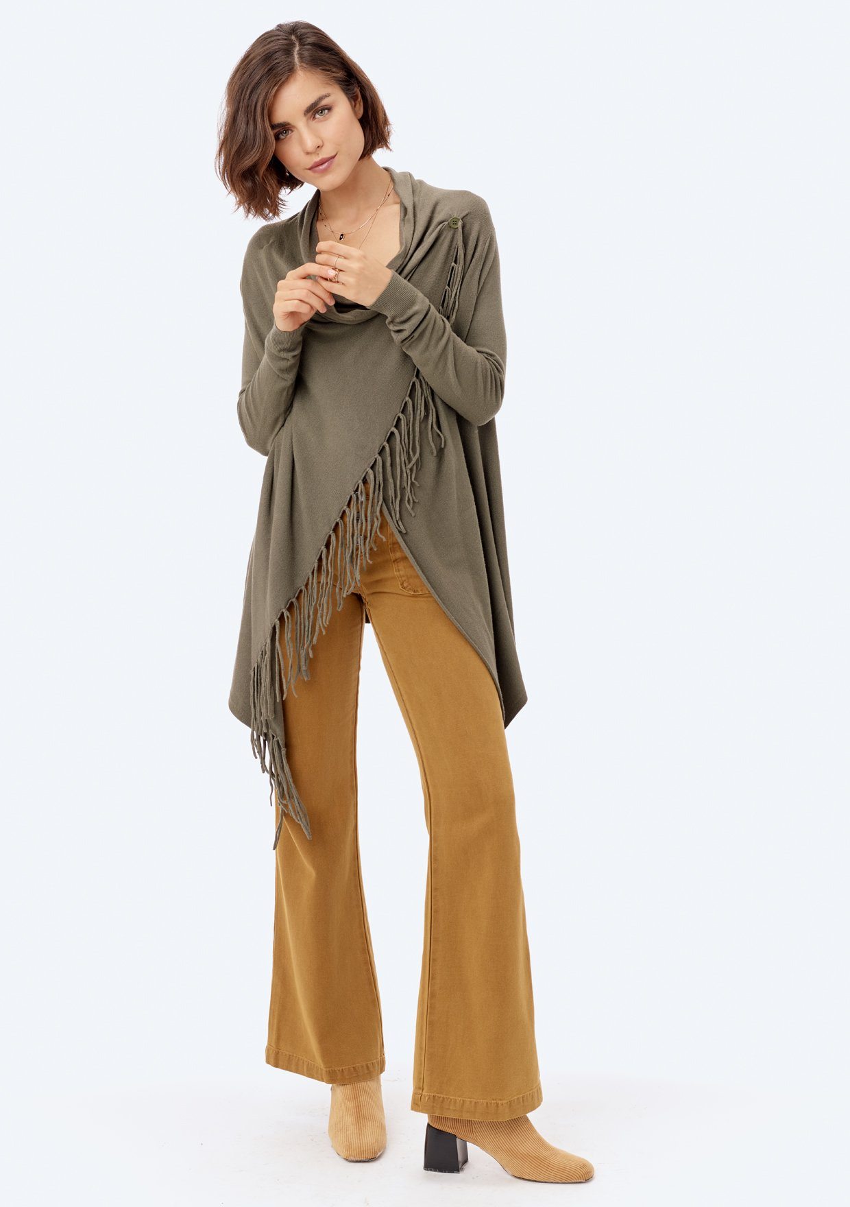 Carys Fringed Sweater