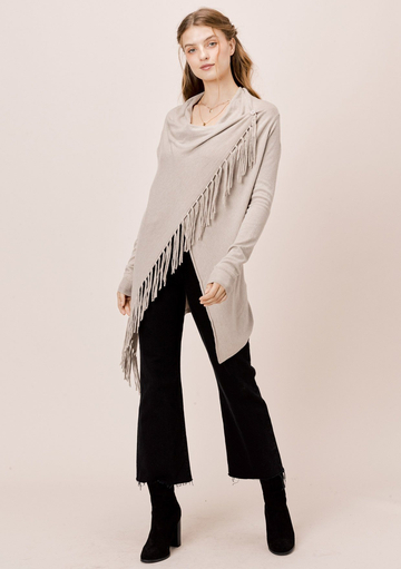 Carys Fringed Sweater