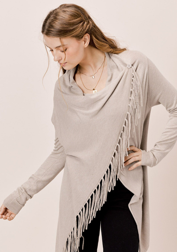 Carys Fringed Sweater