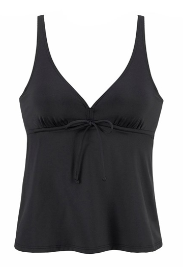 Black Underwire Tankini Set