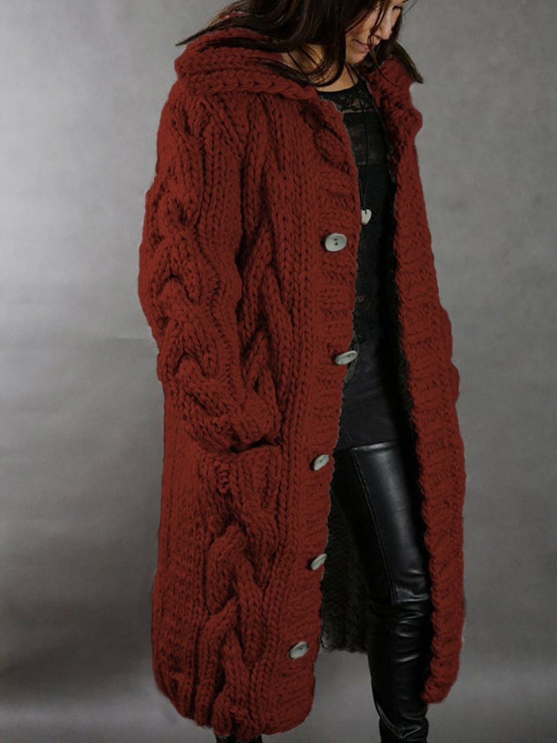 thick cardigan coat