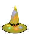 Halloween party glowing witch hat