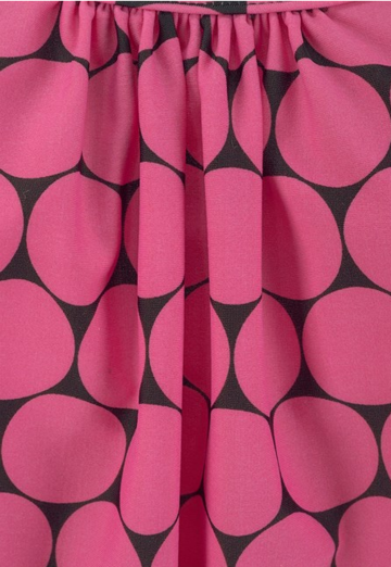 Pink Oversized Print Tankini Set