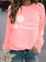 Dandelion Print Crew Neck Sweatshir