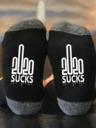 2020 Middle Finger Graphic Crew Socks