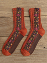 Women's Cute Flower All Season Socks