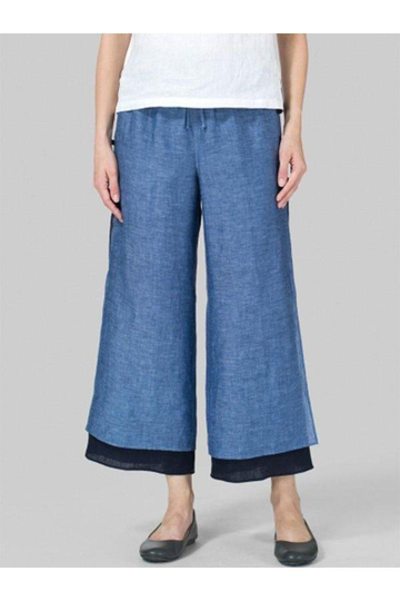 Women Casual Cotton Bottoms Pants