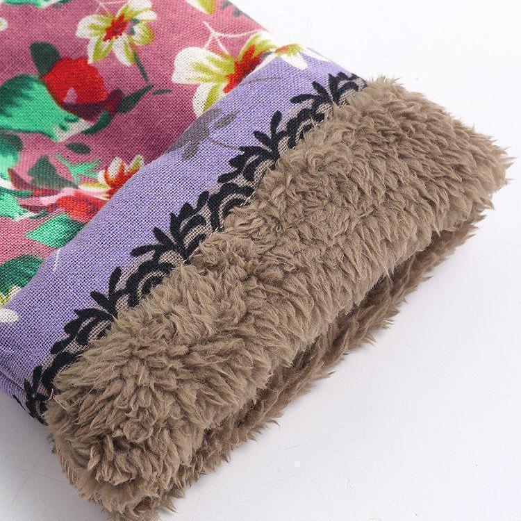 Patchwork Hooded Casual Quilted Coat