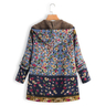 Patchwork Hooded Casual Quilted Coat