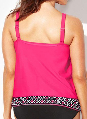 SALSA LOOP STRAP BLOUSON SCOOPNECK TANKINI SET