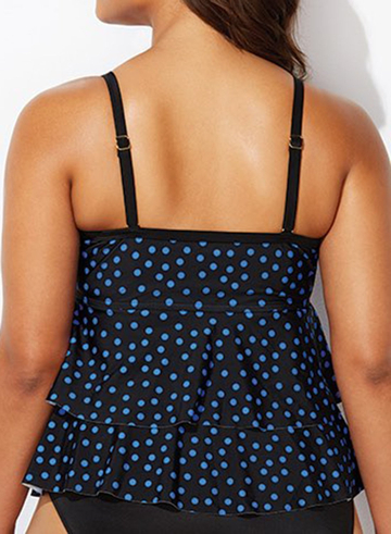 PINPOINT TIERED TANKINI 