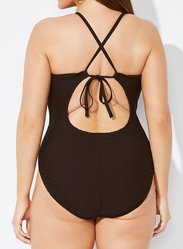 VENICE MESH HIGH NECK ONE PIECE SWIMSUIT