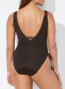 A-LIST PLUNGE ONE PIECE SWIMSUIT