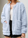 Regular Zipper Loose Winter Mid-Length Overcoat