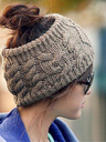 Autumn And Winter Fashion Hairpin Ski Cap Handmade Knitted Headband