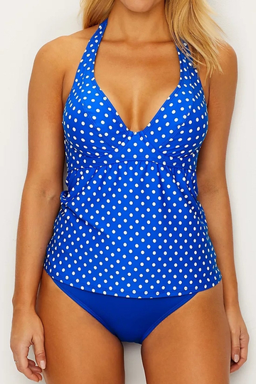 SUNSETS IMPERIAL DOT MUSE UNDERWIRE TANKINI SET